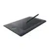 wacom intuos pro medium tablet angled right with pen