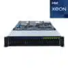 RS IXS-C621A0 G-U2N1-P2G0-E26I0 2U Server Front IO Open With Intel Xeon Logo