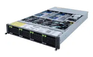 RS IXS-C621A0 G-U4N4-P2G0-E8I0 2U 4 Node Server Front Right Open