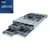 RS IXS-C621A0 G-U4N4-P2G0-E8I0 2U 4 Node Server Rear 4 Nodes With Intel Xeon Logo