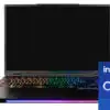 15.3" WS-M ICT-T Mobile Workstation, Intel Core i9-14900HX, NVIDIA GeForce RTX 4060 Front With Intel Logo